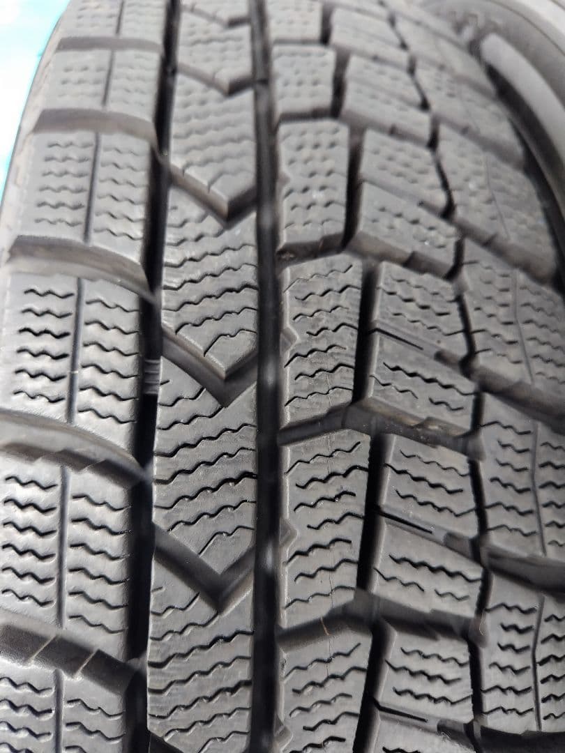 155/65R14【1/2】スタッドレスタイヤ、アルミホイール付、2本分割