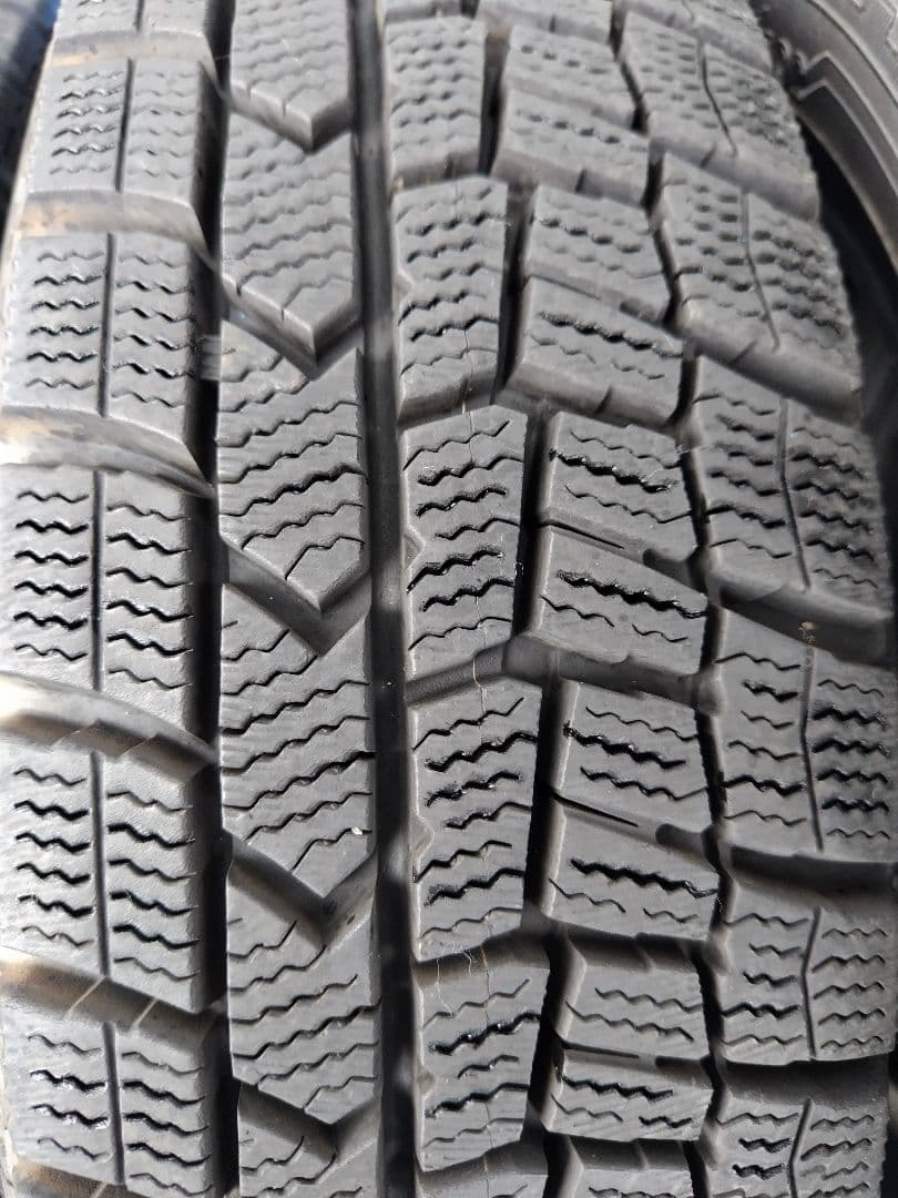 155/65R14【1/2】スタッドレスタイヤ、アルミホイール付、2本分割