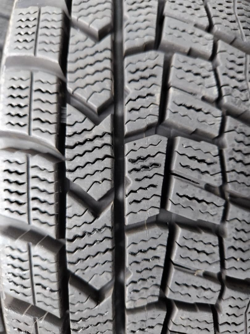 155/65R14【1/2】スタッドレスタイヤ、アルミホイール付、2本分割