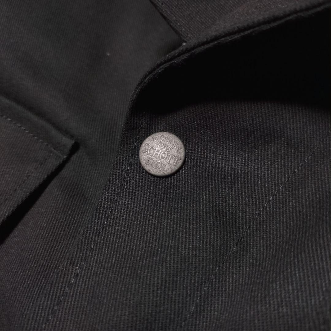 ほぼ未使用！SCHOTT ツナギ ジャンプスーツ オールインワン M 黒