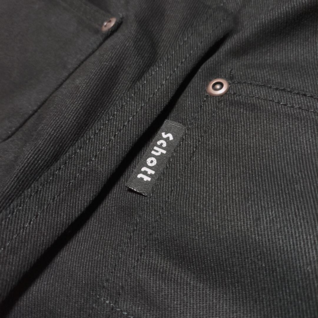 ほぼ未使用！SCHOTT ツナギ ジャンプスーツ オールインワン M 黒
