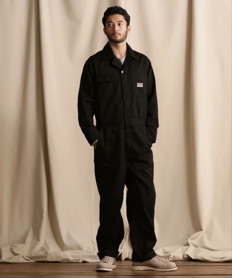 ほぼ未使用！SCHOTT ツナギ ジャンプスーツ オールインワン M 黒