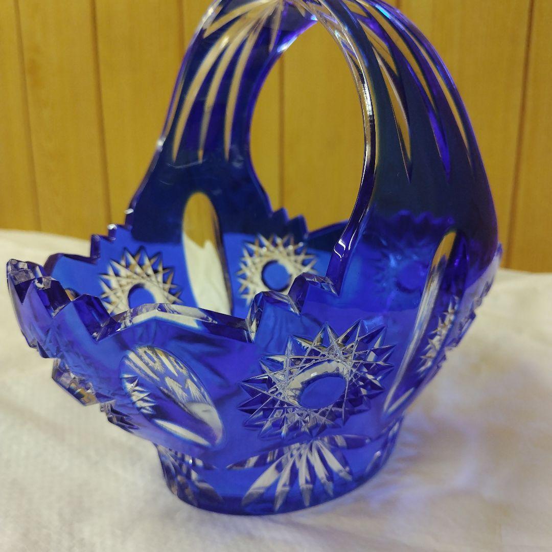 CAESAR　crystal　BOHEMIAN　crystalガラスバケット