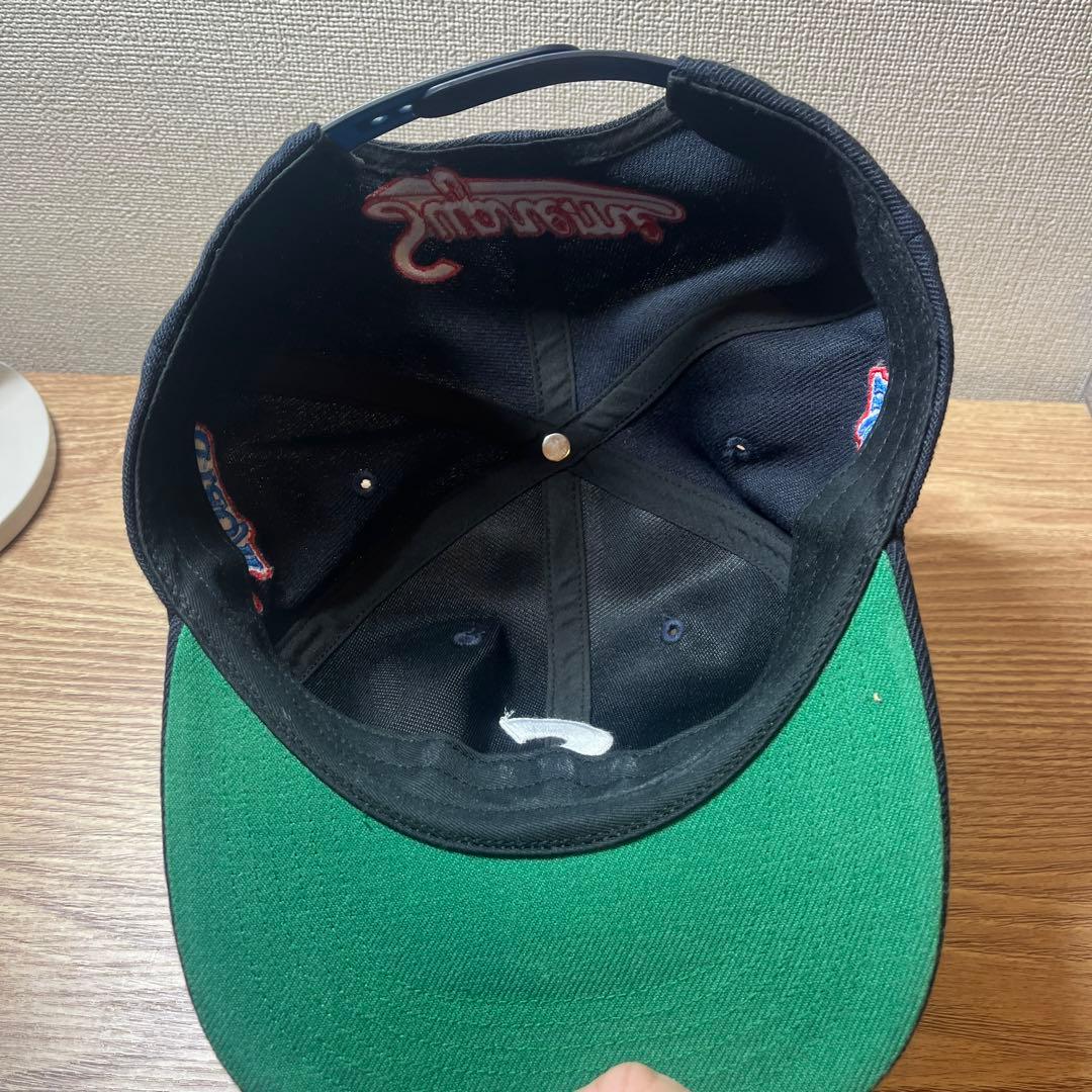 SUPREME ネイビー シュプリーム World Famous キャップ