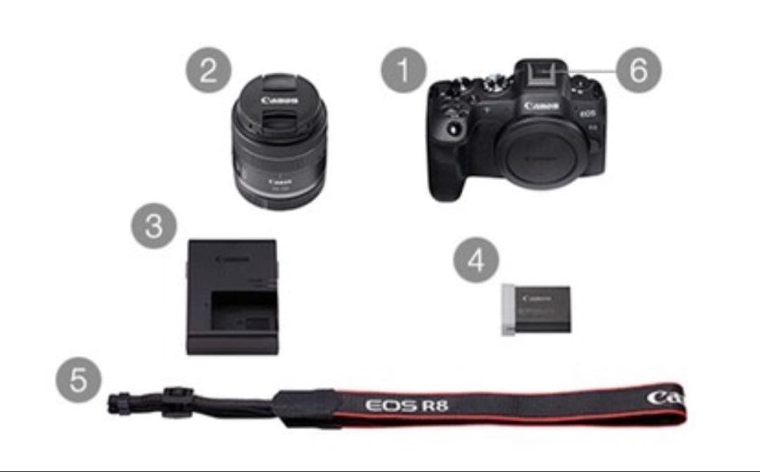 デジタルカメラ Canon EOS R8 RF 24-50mm F4.5-6.3 IS STM