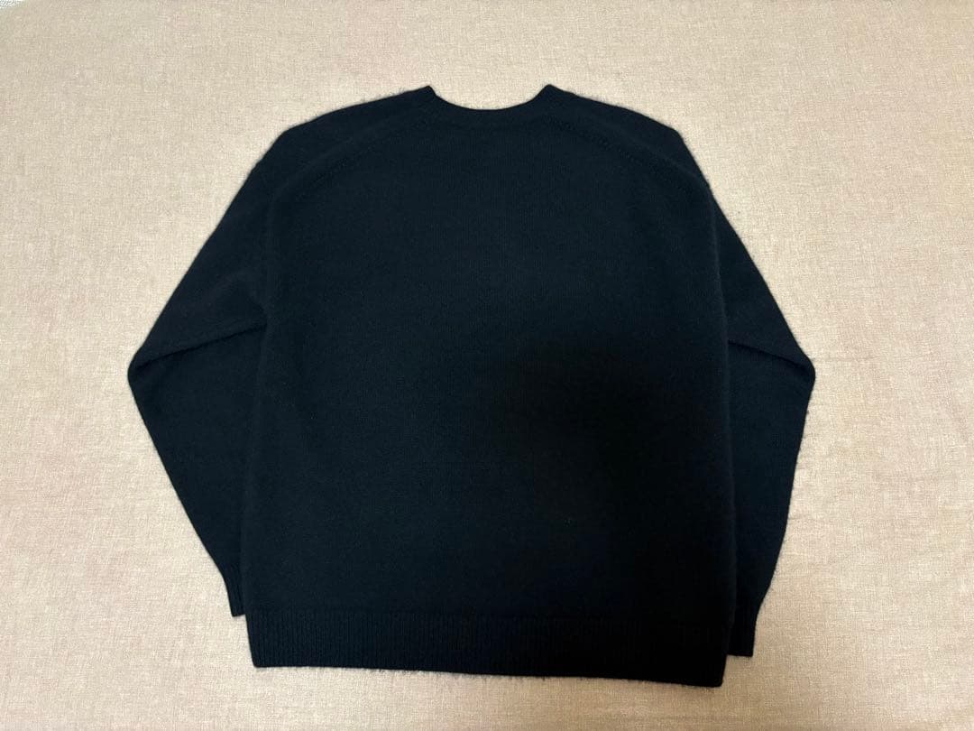 トップス AURALEE BABY CASHMERE KNIT P/O