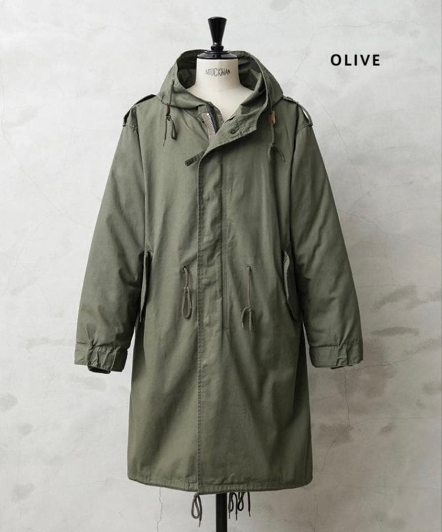 【だいあん】HOUSTONヒューストン米軍 M-51パーカモッズコート