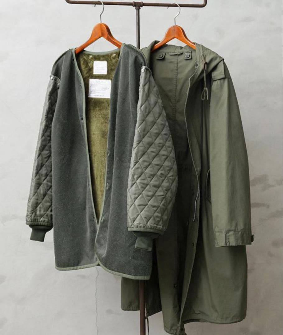 【だいあん】HOUSTONヒューストン米軍 M-51パーカモッズコート