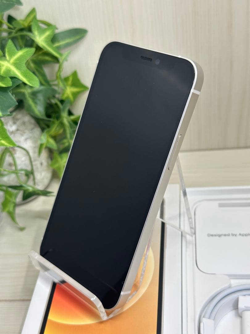 ✅✨美品・100％✨iPhone 12 mini 256GB ホワイト