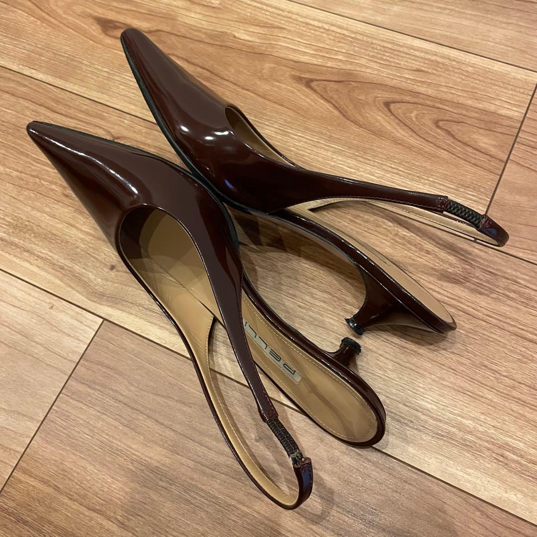 定番人気　PELLICO ペリーコ　バックストラップパンプス