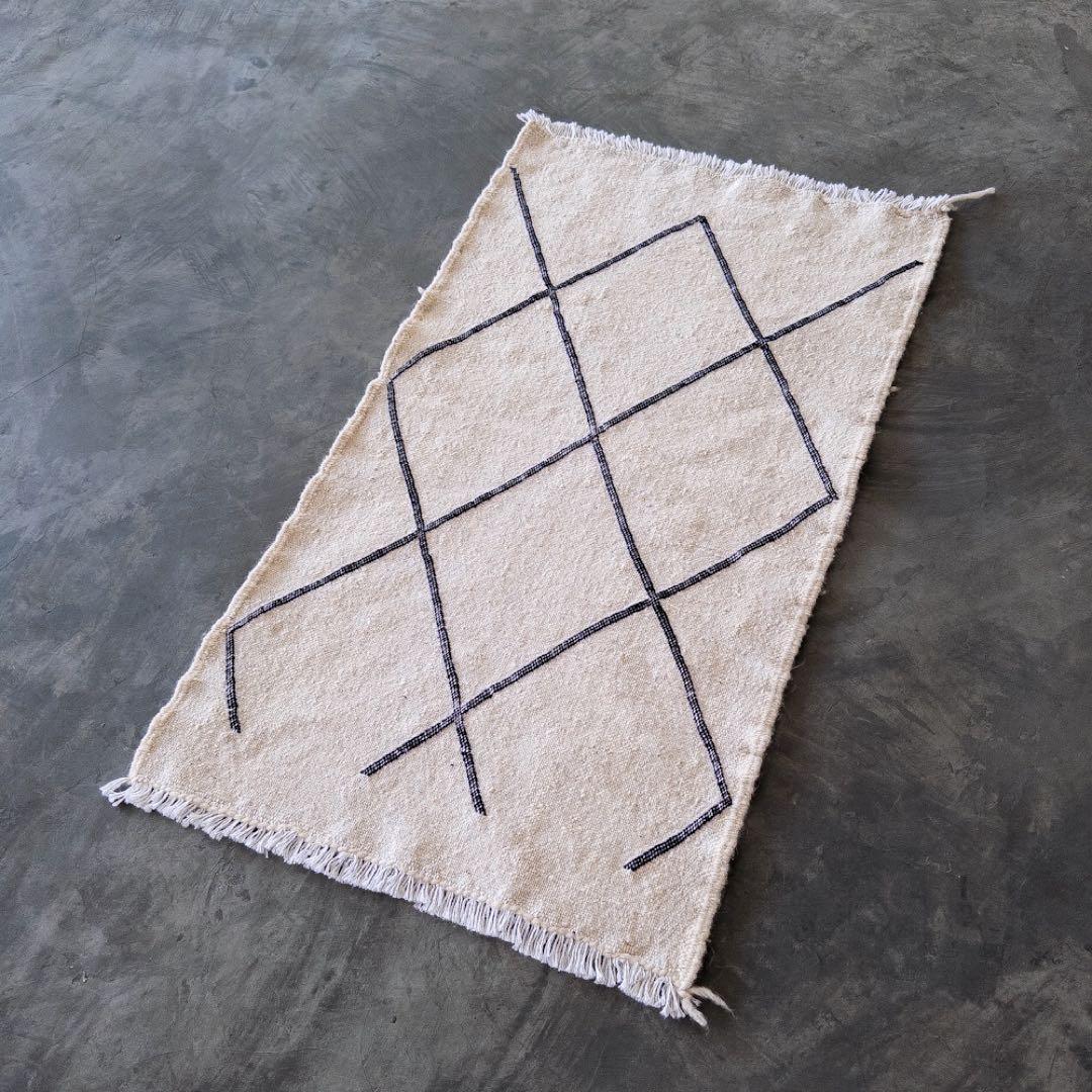 【新品】キリム ベニワレン モロッコラグ 玄関マット