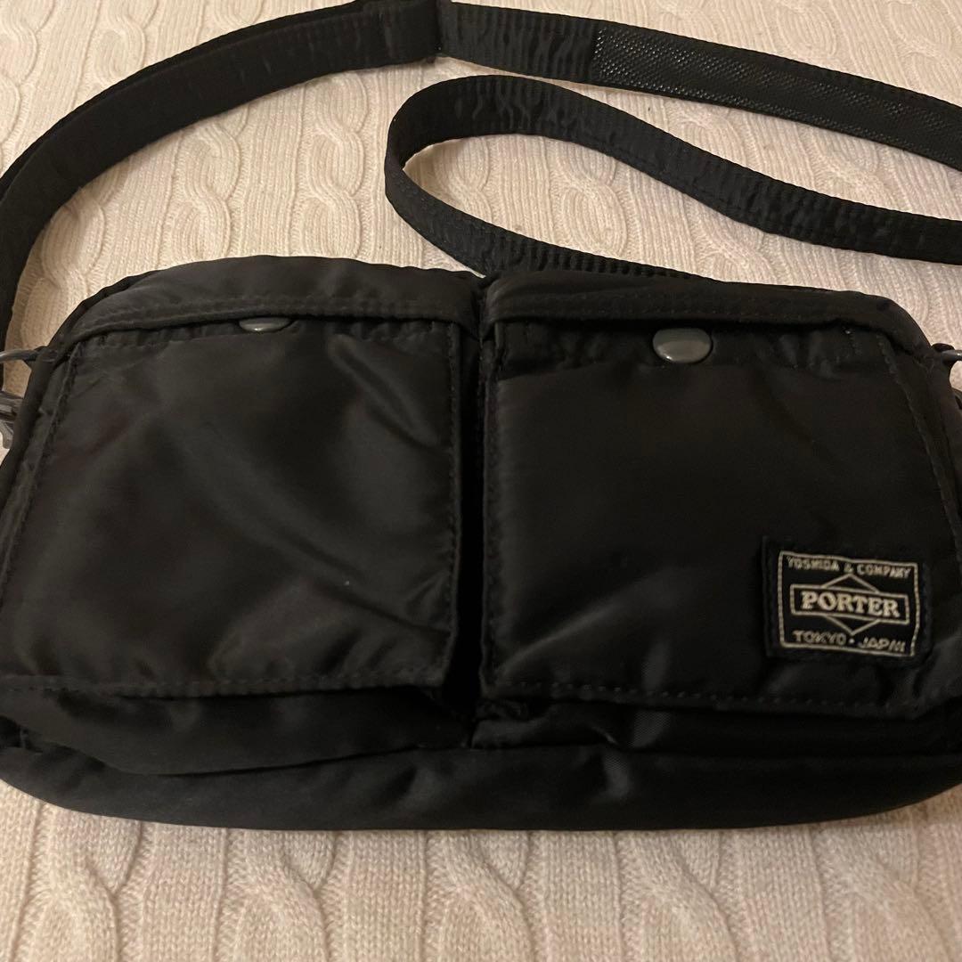 【極美品✨】PORTER ポーター タンカー ショルダーバッグ ブラック