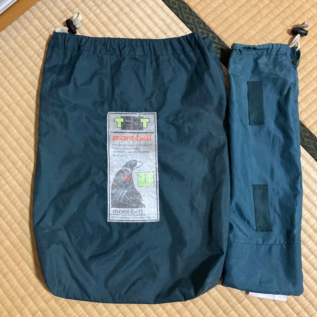 ★最終価格★mont-bell ムーンライト1型（旧型）テントマット付