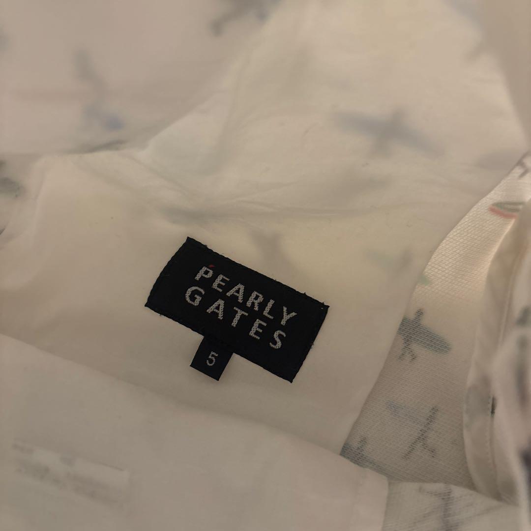 パーリーゲイツ　サーフ柄　ショートパンツ　5 ゴルフ　ゴルフハーフパンツ