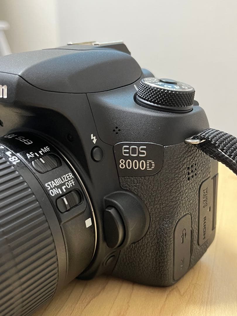 美品 Canon EOS 8000D ダブルズームキット