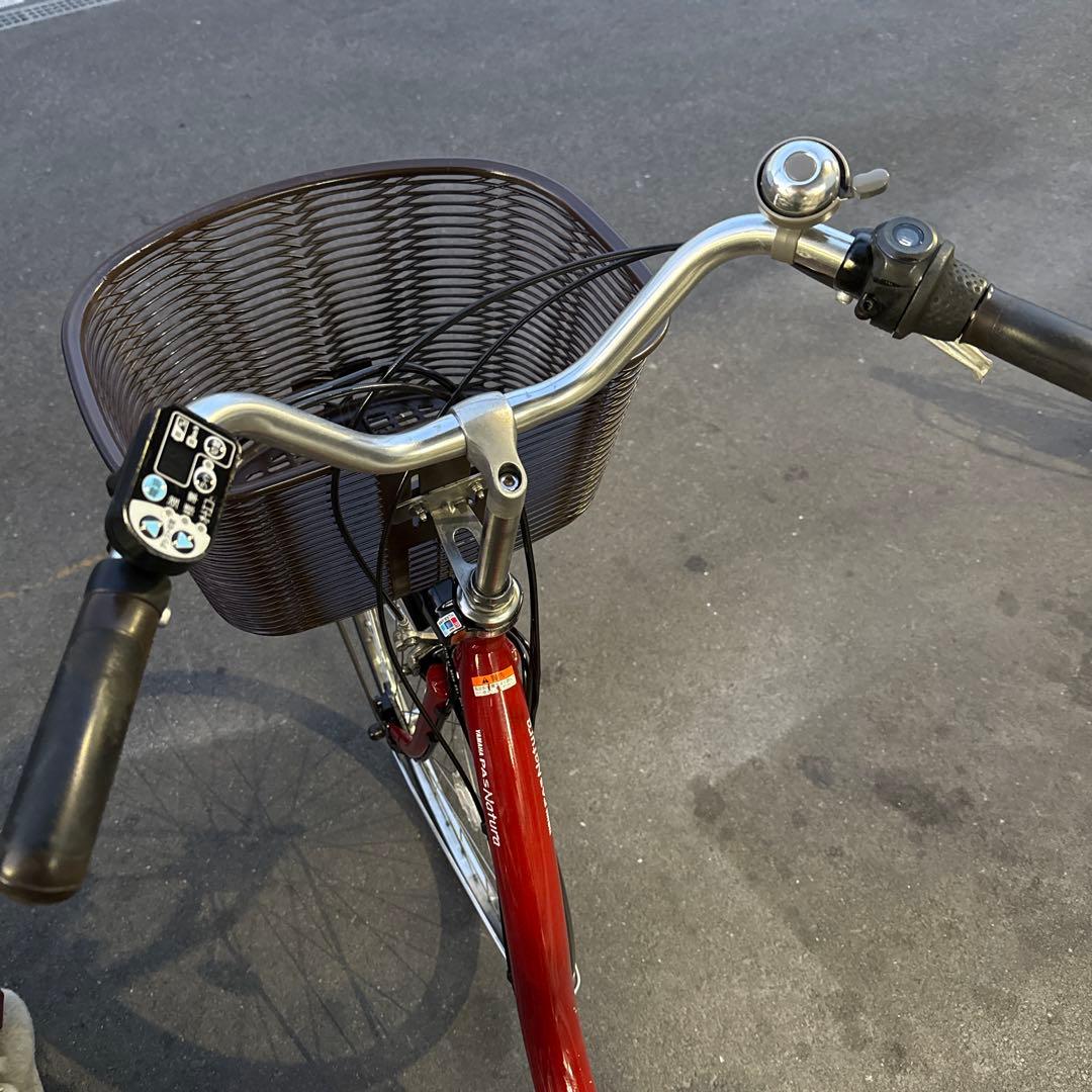 YAMAHAヤマハ 電動アシスト自転車26インチ8.9Ah レッド