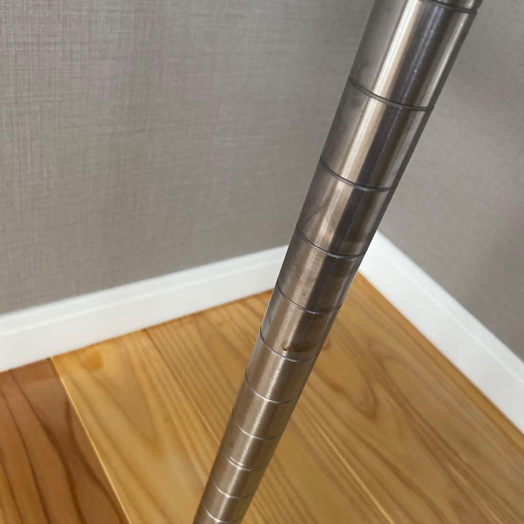 エレクター　アクリル天板　2枚バスケット2つ付き　30cm 90cm