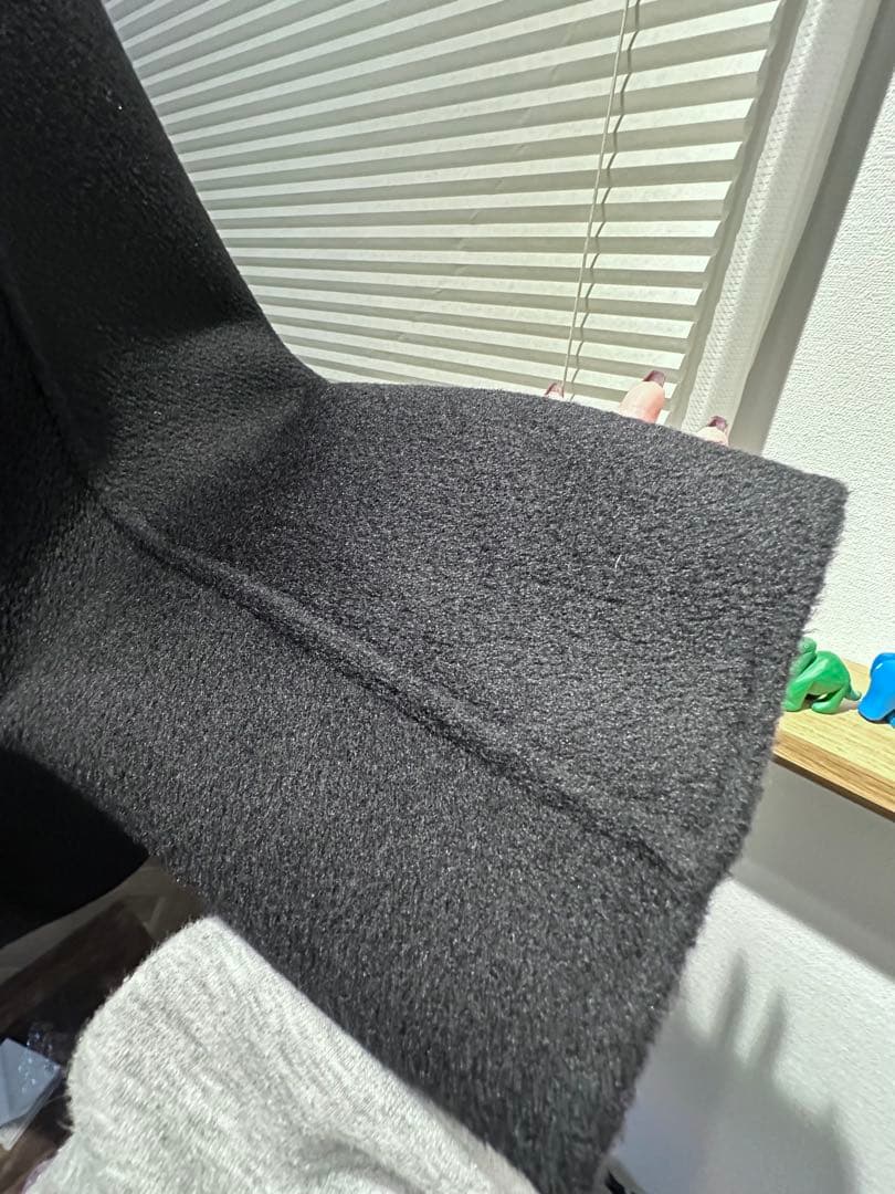 【極美品】NOBLEキャメルミックスリバージップコート