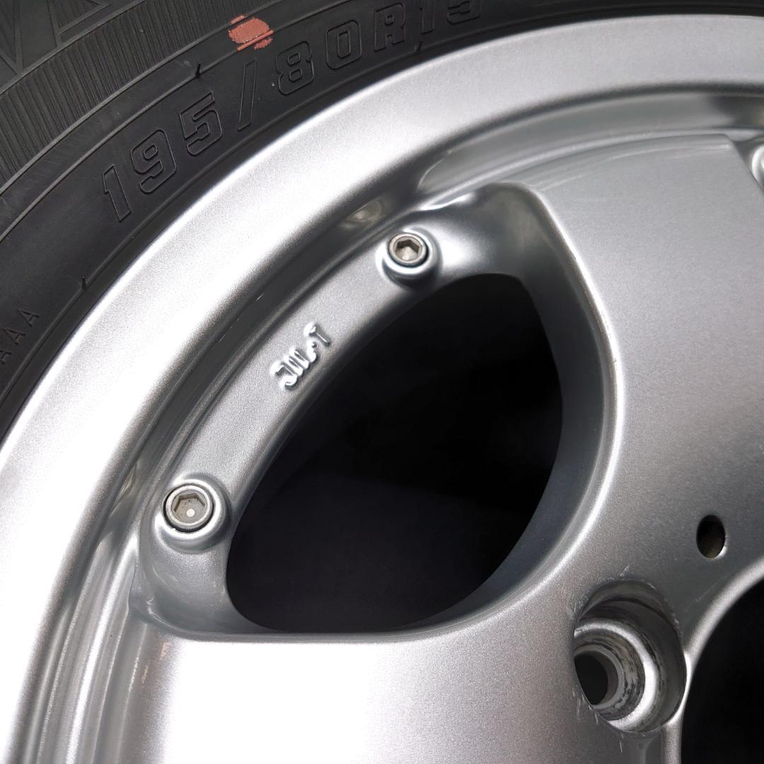 社外アルミ 冬 195/80Ｒ15 107/105L LT 200系 ハイエース