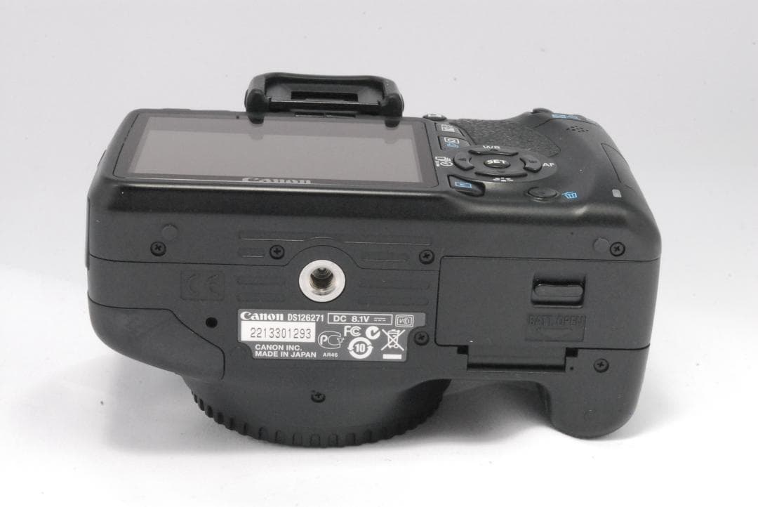 Canon kiss x4 標準レンズセット 入門者用 値引き対応可 付属品