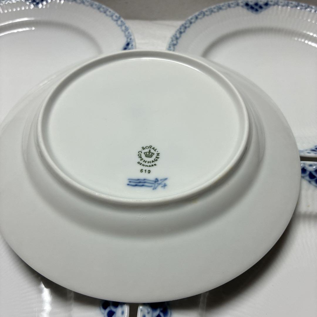 ロイヤルコペンハーゲン プリンセスシリーズ　プレート19cm 5枚
