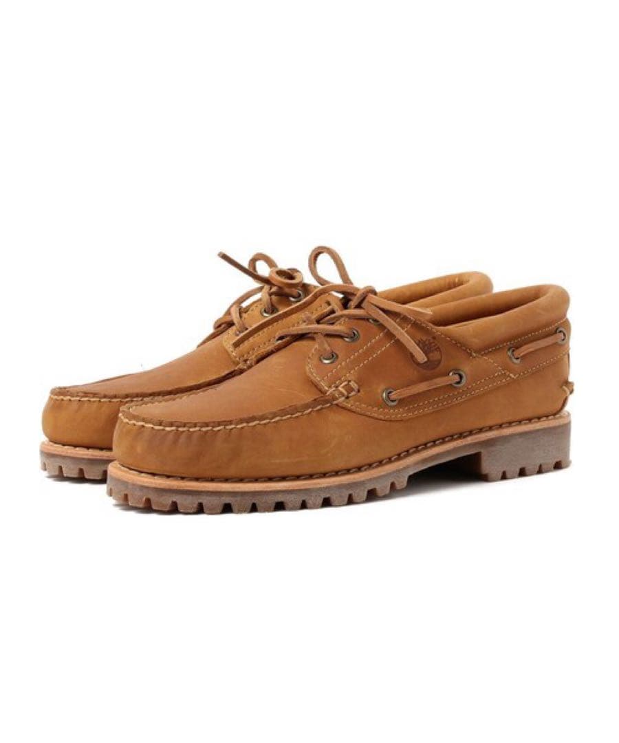 【未使用美品】Timberland 本革3Eye 25.5〈定価23,100円〉