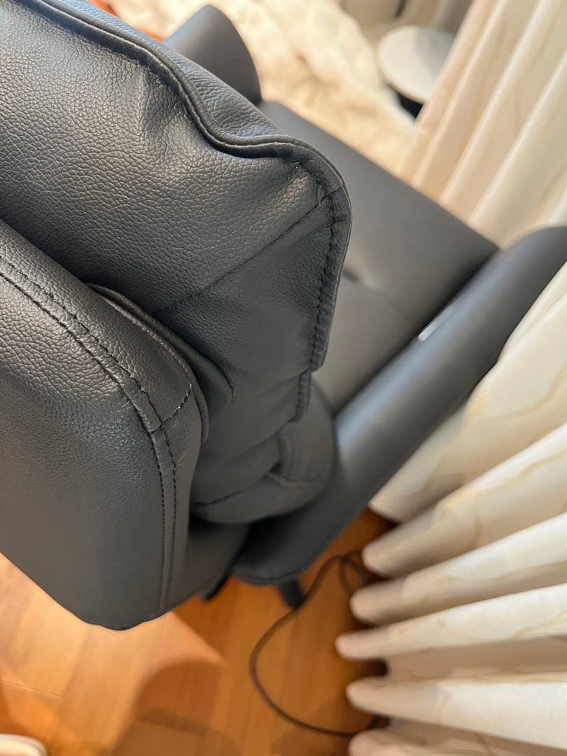 電動リクライニングパーソナルチェア (2モーター LE01-2 BK)