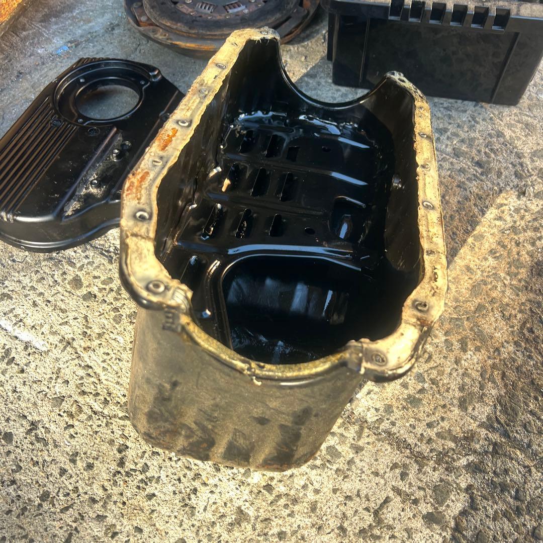 メカチューン エンジン 2機 日産CA18 機械式 ターボ 本体 シルビア