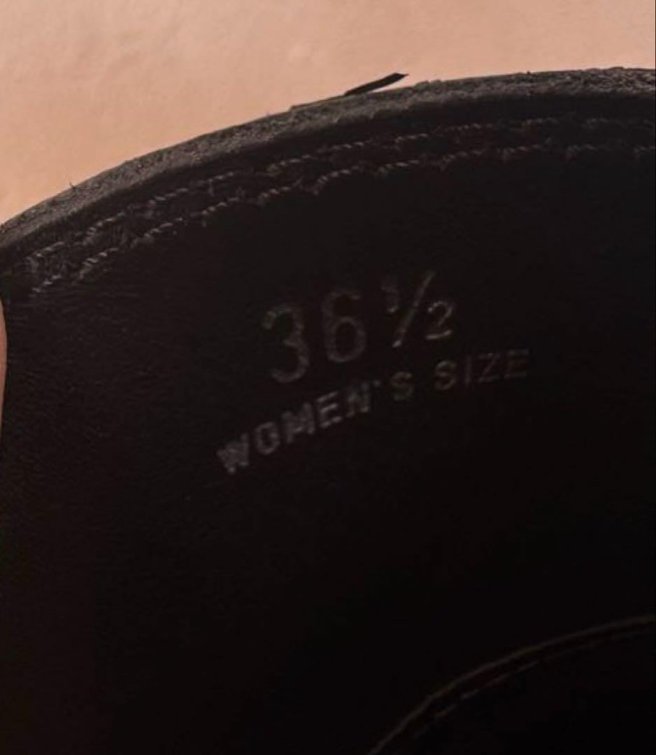 Tod's トッズ 合成皮革ローファー 黒/白 36.5 レディース