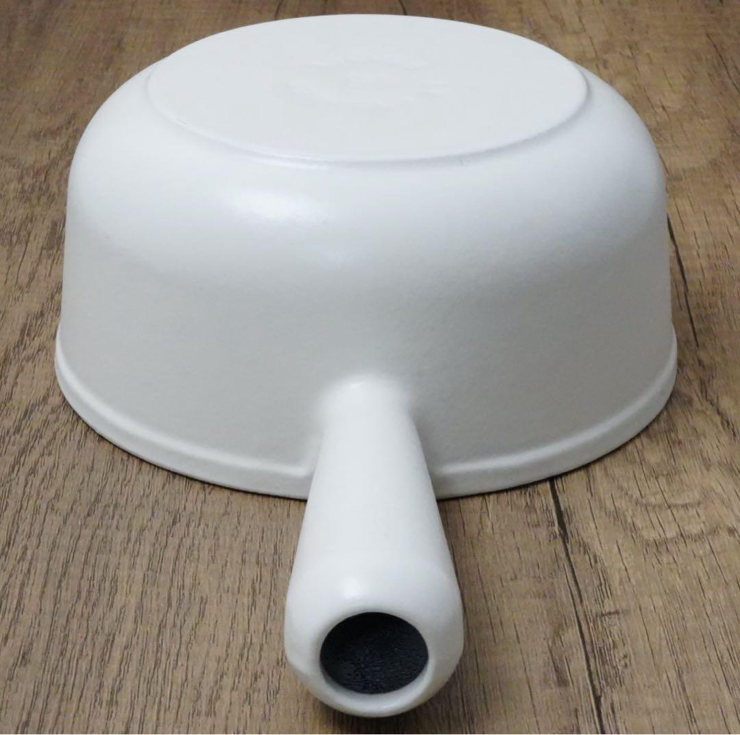 【美品】LE CREUSET　ソースパン　コットン　16cm フラワーツマミ