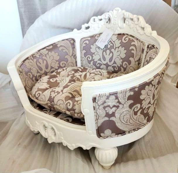 高級 フレンチ ロココ ミニ ソファー 飾り スーパードルフィー 子供 ペット