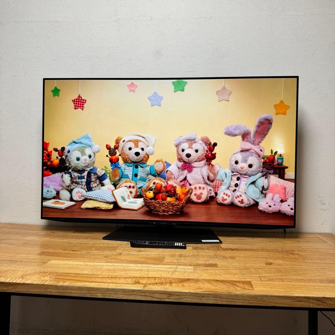 シャープ 60V型 4K 液晶テレビ AQUOS 4T-C60EN1 22年製