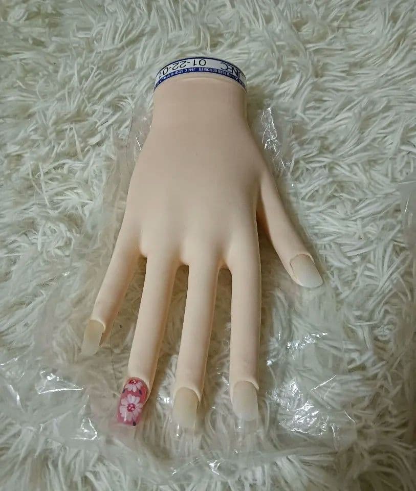 【骨折なし箱付き】JNEC認定モデルハンド ネイル 検定用