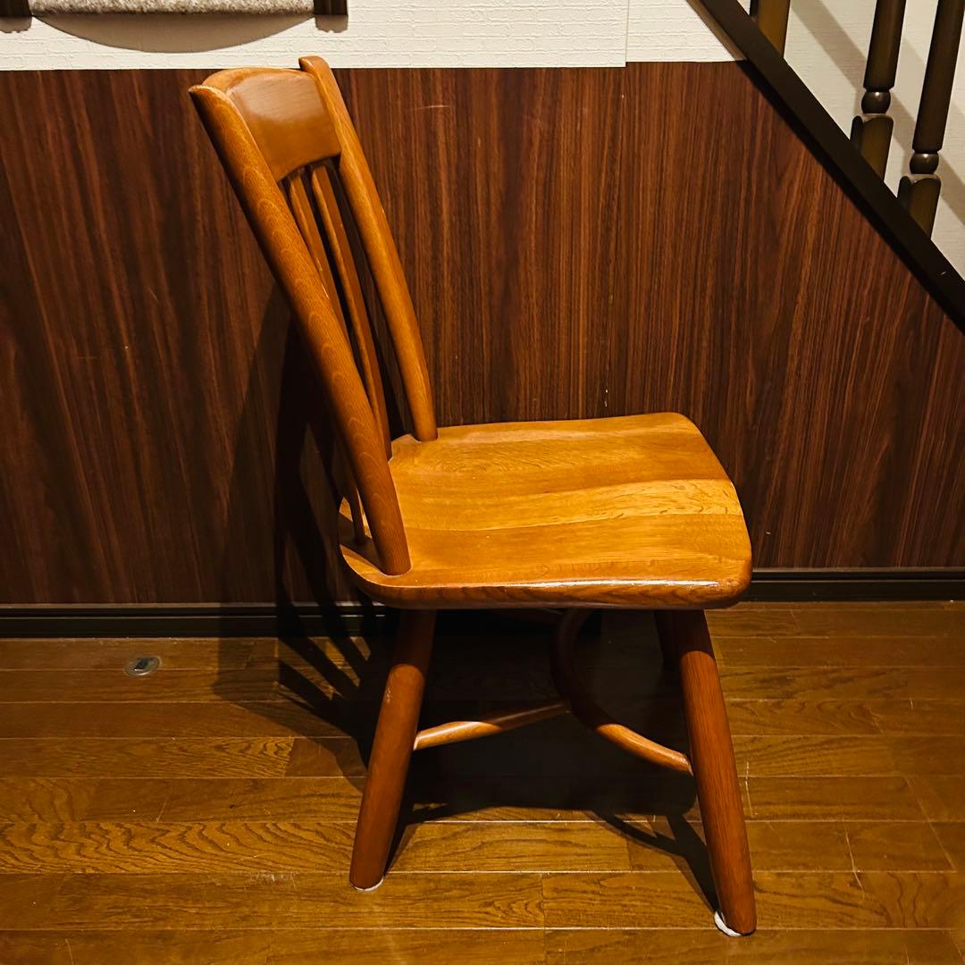 【良品】柏木工 Kashiwa ダイニングチェア ウィンザーチェア