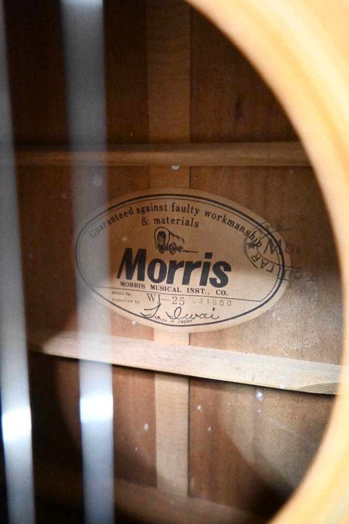 MORRIS WJ-25 谷村新司モデル モーリス ジャンボ ジャパビン