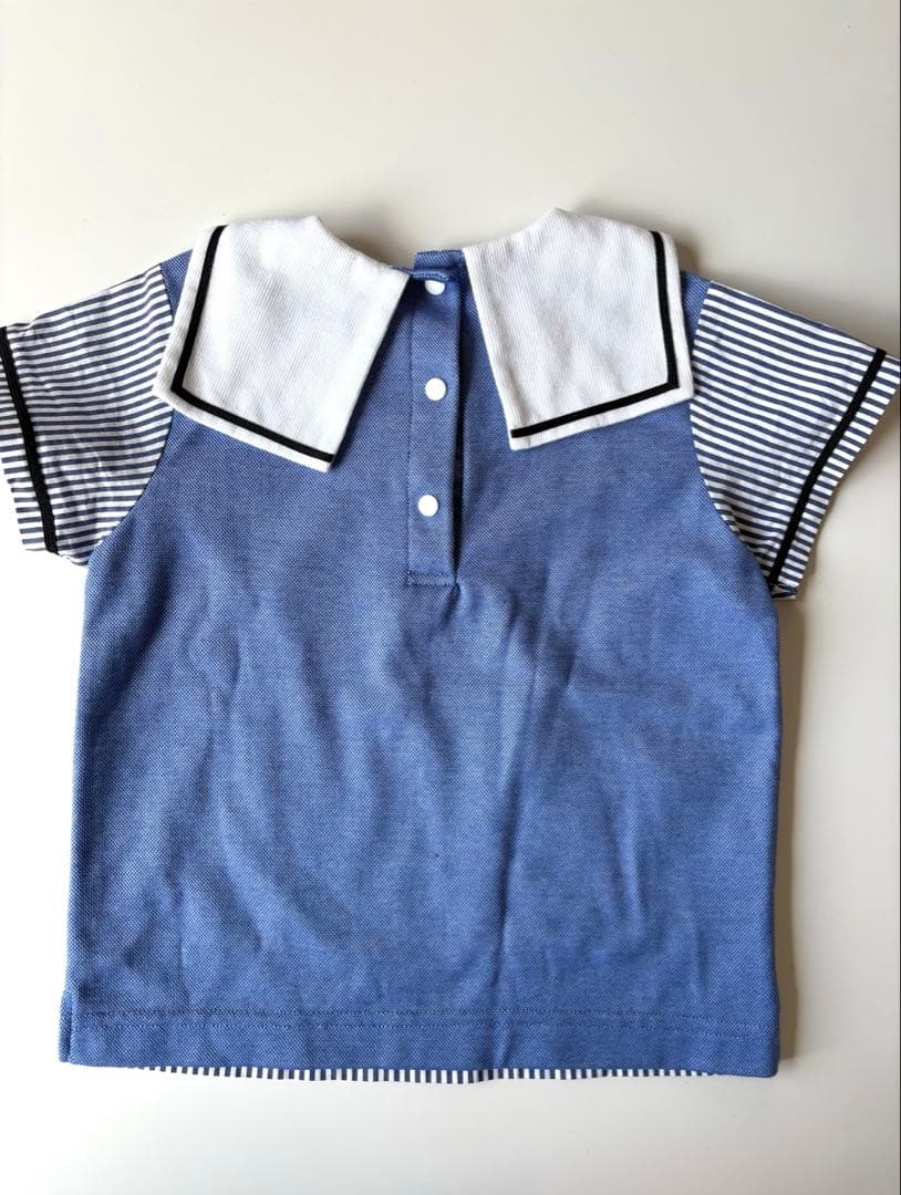 ファミリア　familiar セーラートップス