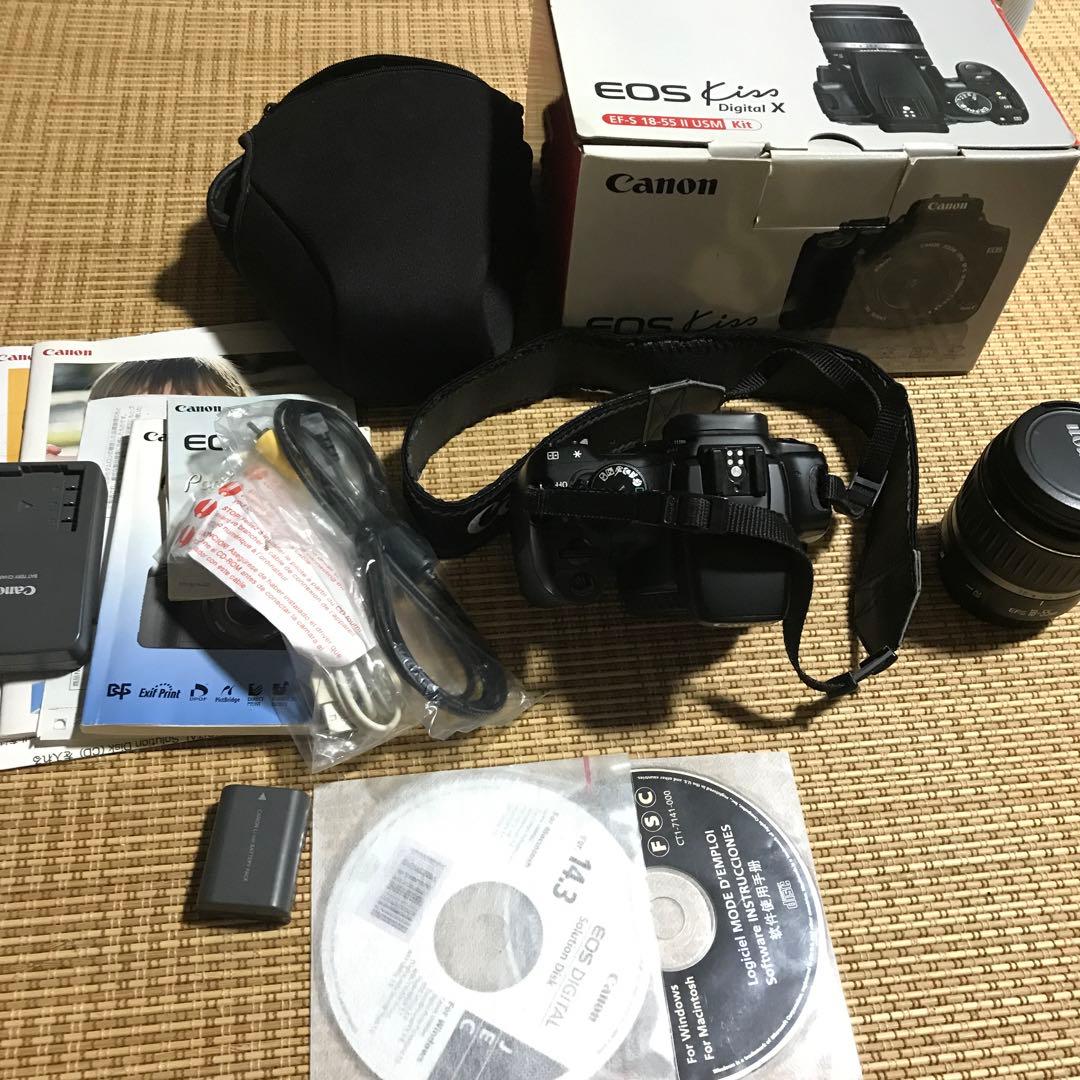 キヤノン EOS Kiss Digital X 一眼レフデジタルカメラ