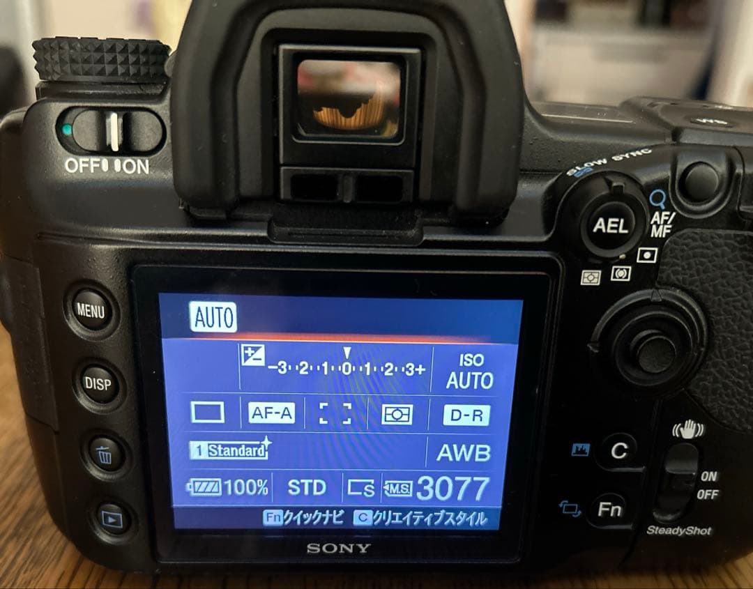 超美品SONY α900 デジタルカメラセット充実の付属品。純正アルミケース付き