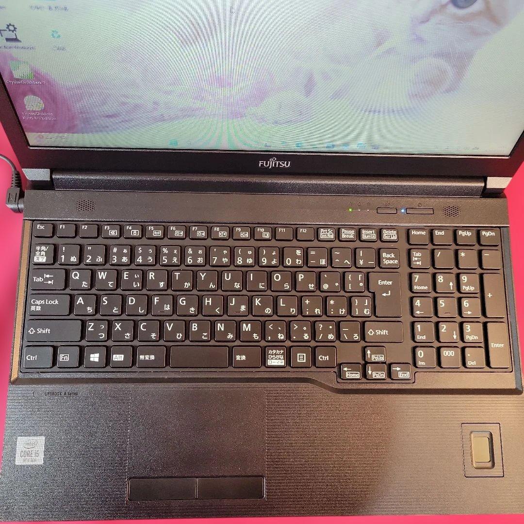 富士通 LIFEBOOK A5510/DW 初心者向けノートパソコン
