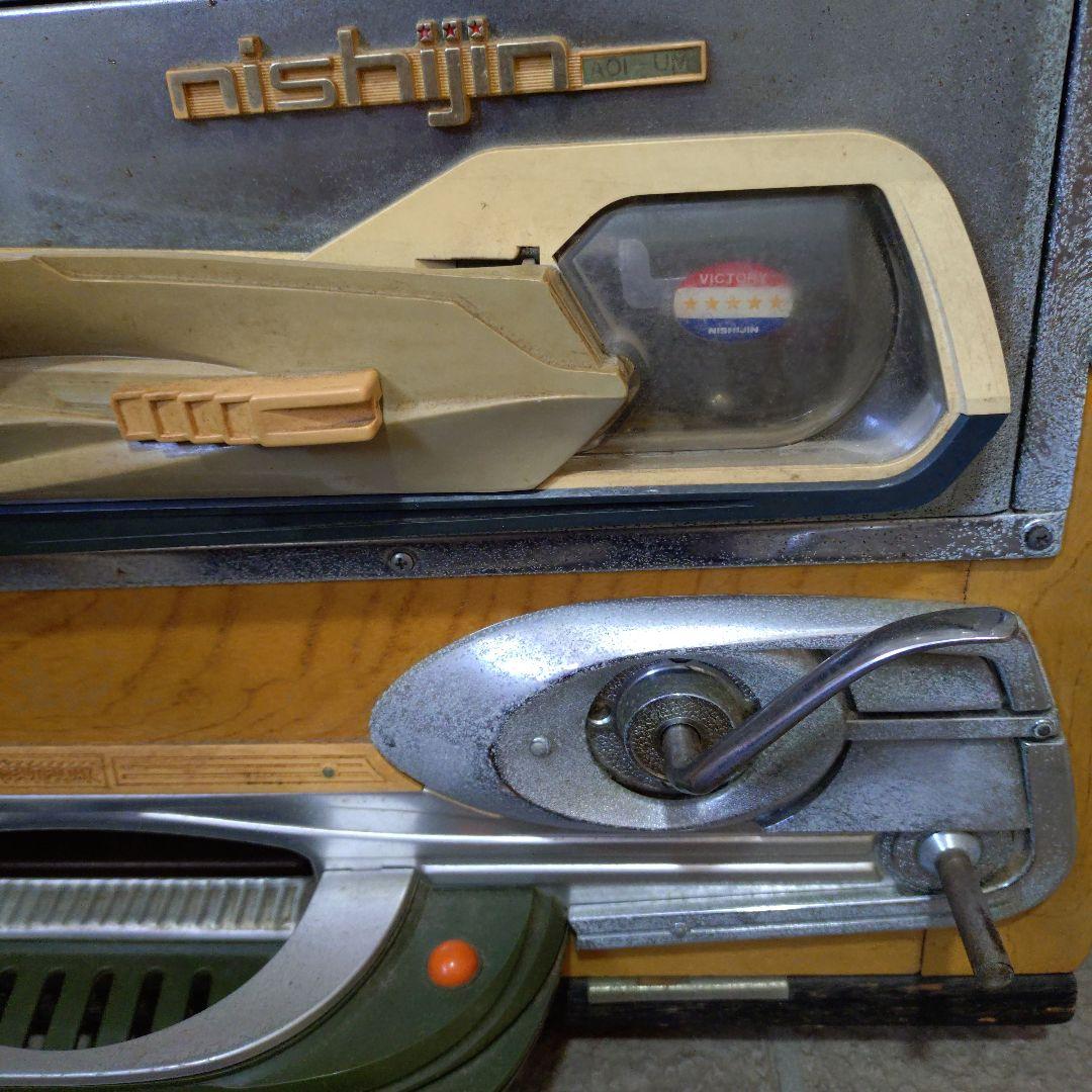 西陣 NISHIJIN 手打ち パチンコ台 本体 昭和レトロ