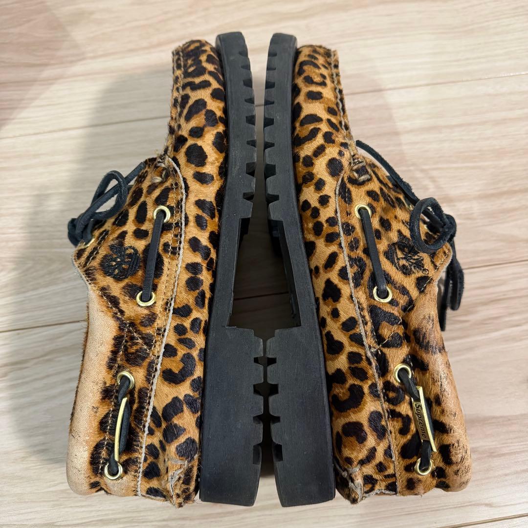 supreme timberland 3 eye レオパード 26.5cm