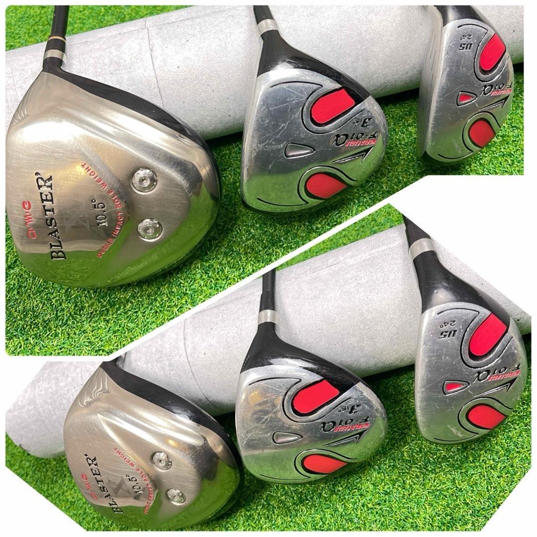 ワールドイーグル　ゴルフクラブセットWORLD EAGLE F-01α 初心者