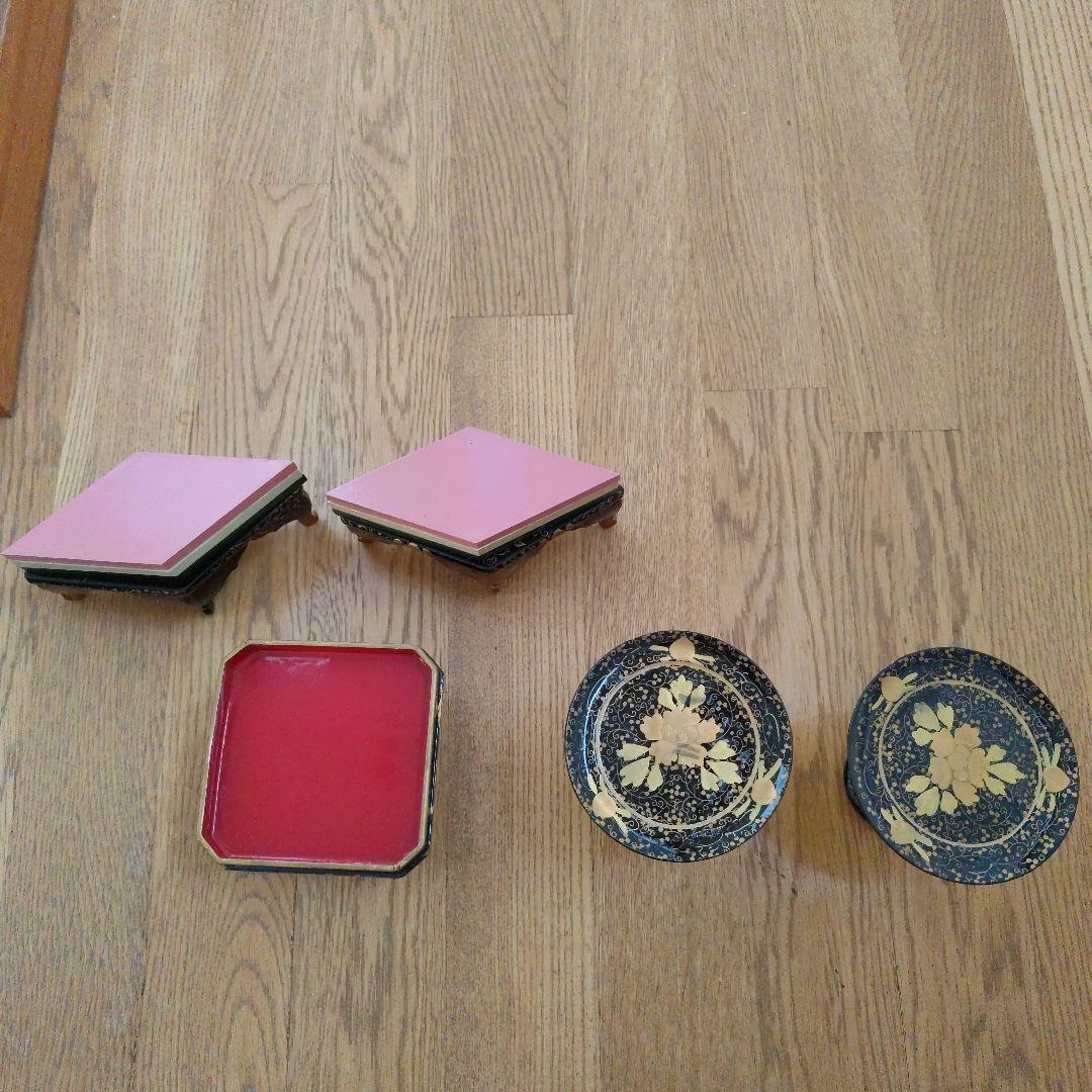 お道具付き　雛人形　御内裏様　お雛様　その他13人揃え