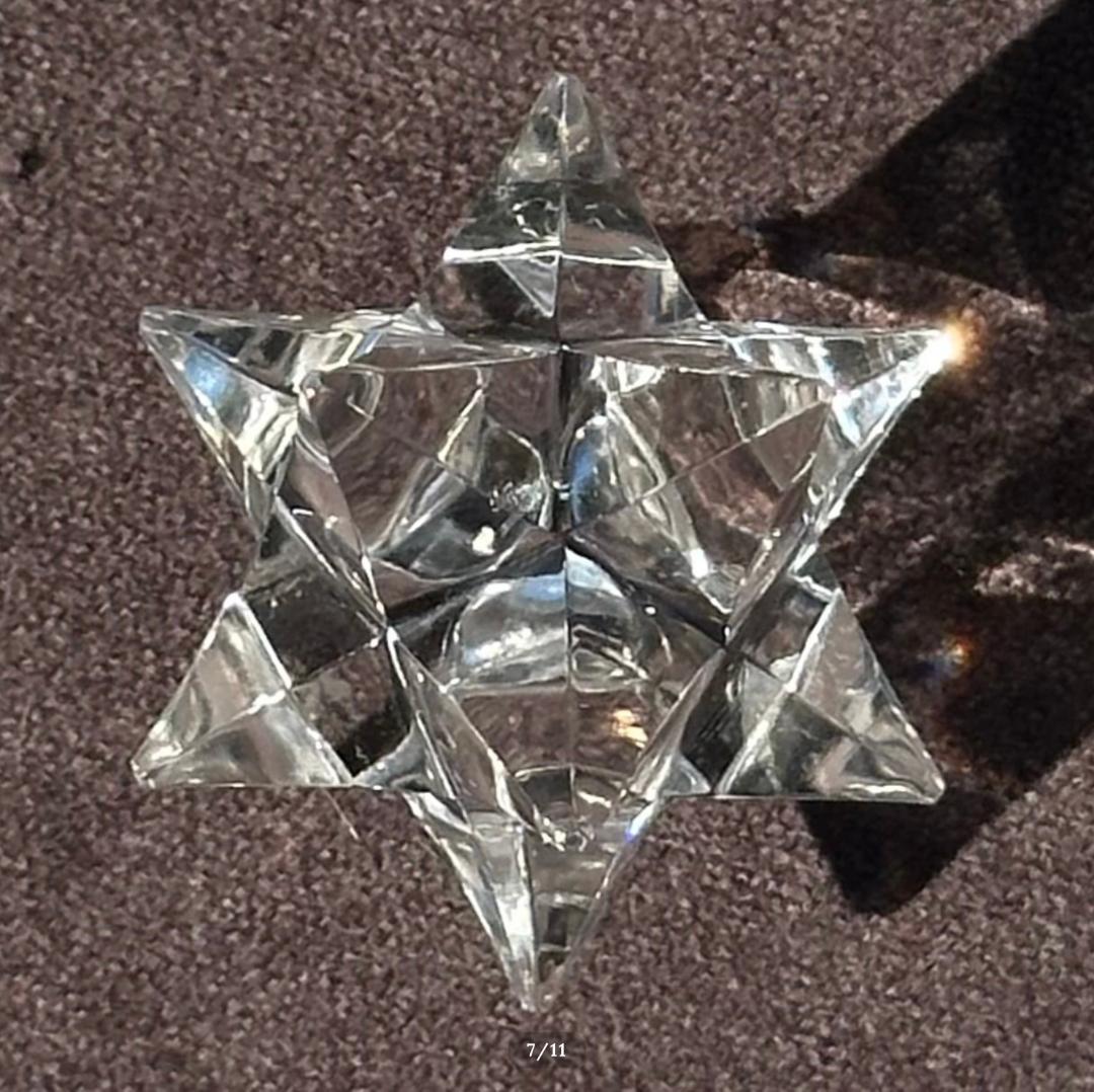 ガネーシュヒマール産【水晶】アステロイド マカバ スター B 最高品質