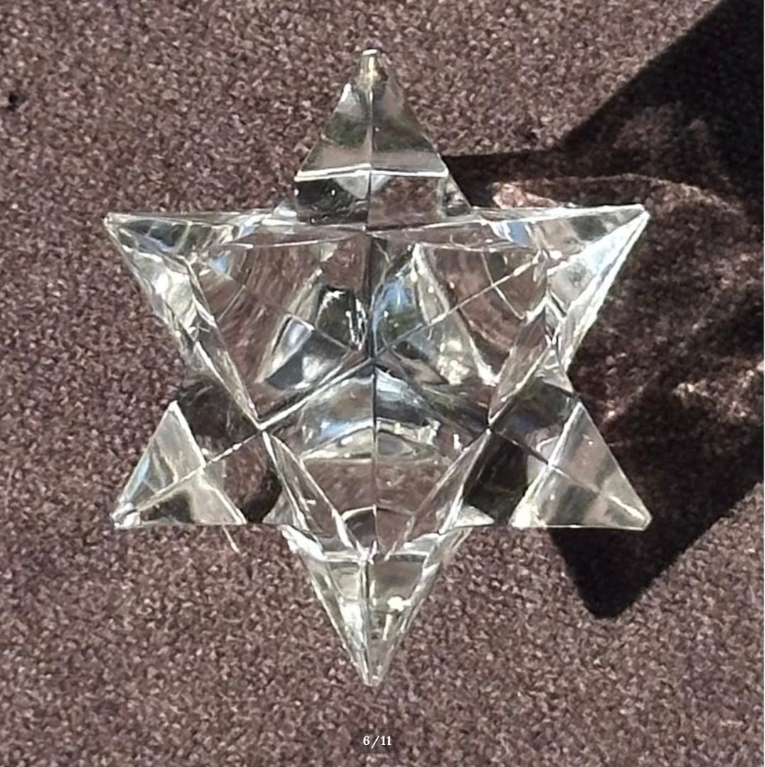 ガネーシュヒマール産【水晶】アステロイド マカバ スター B 最高品質