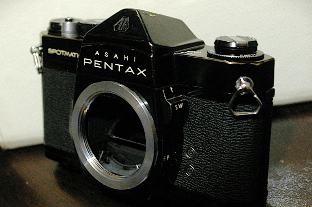 動作好調 PENTAX SP 希少のブラック ボディー