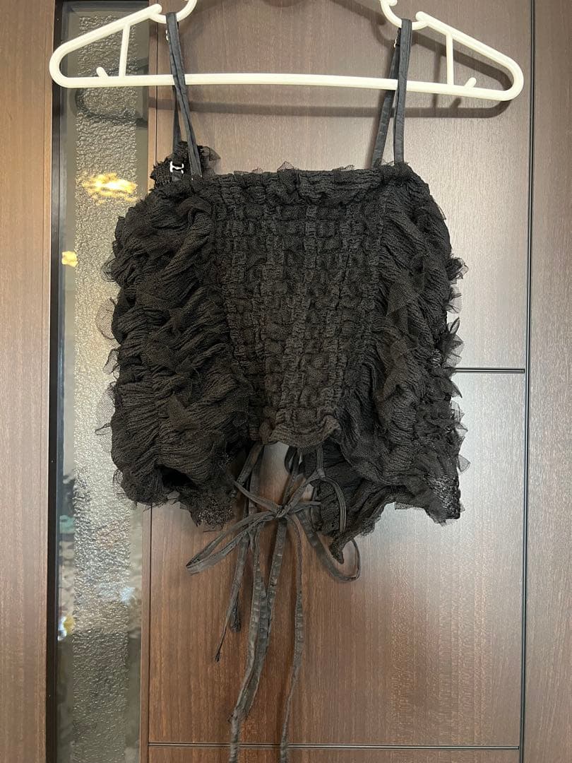 【訳あり価格】プランクプロジェクト ブラック トップス キャミソール