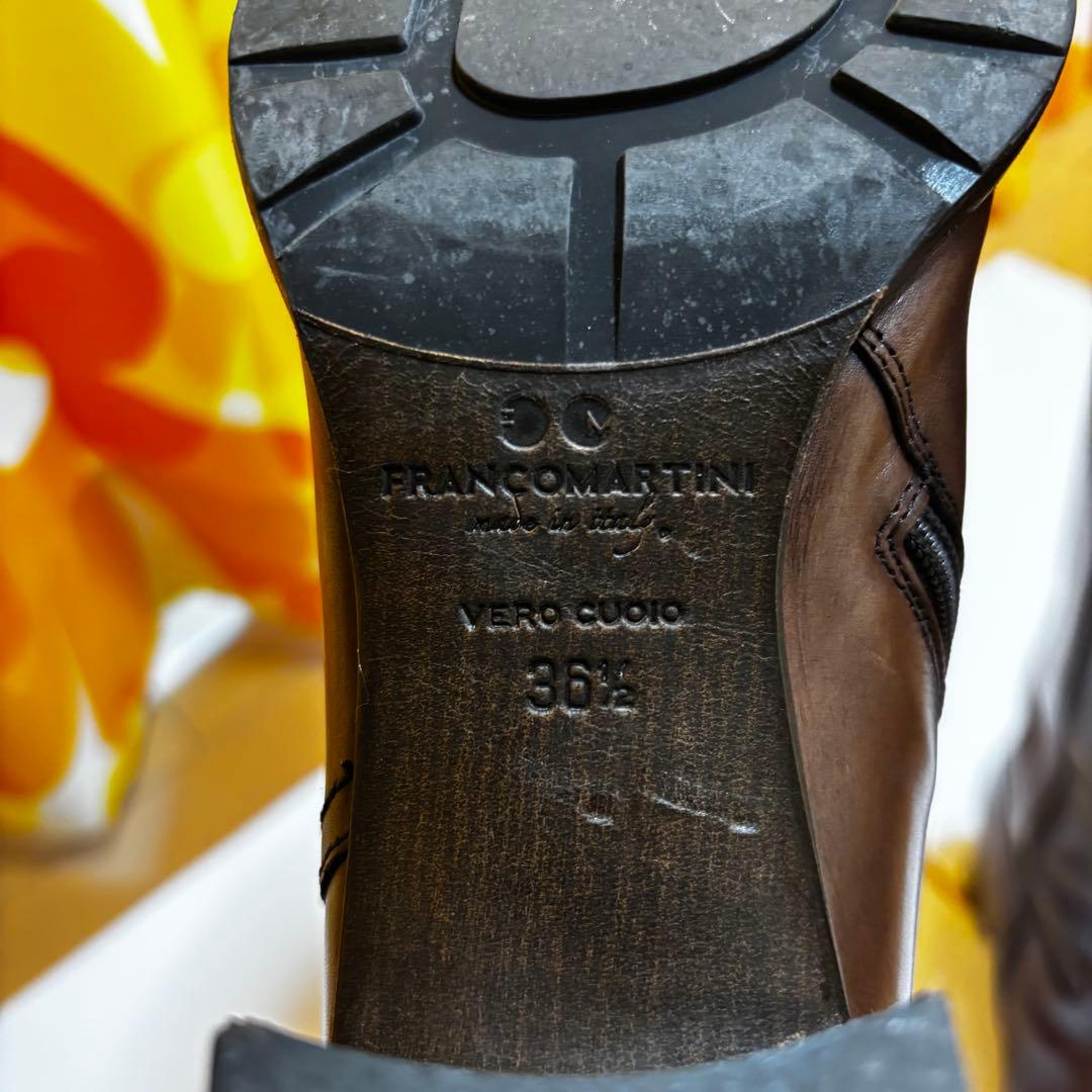 シ*グ様 FRANCO MARTINI フランコマルティーニ ロングブーツ 23