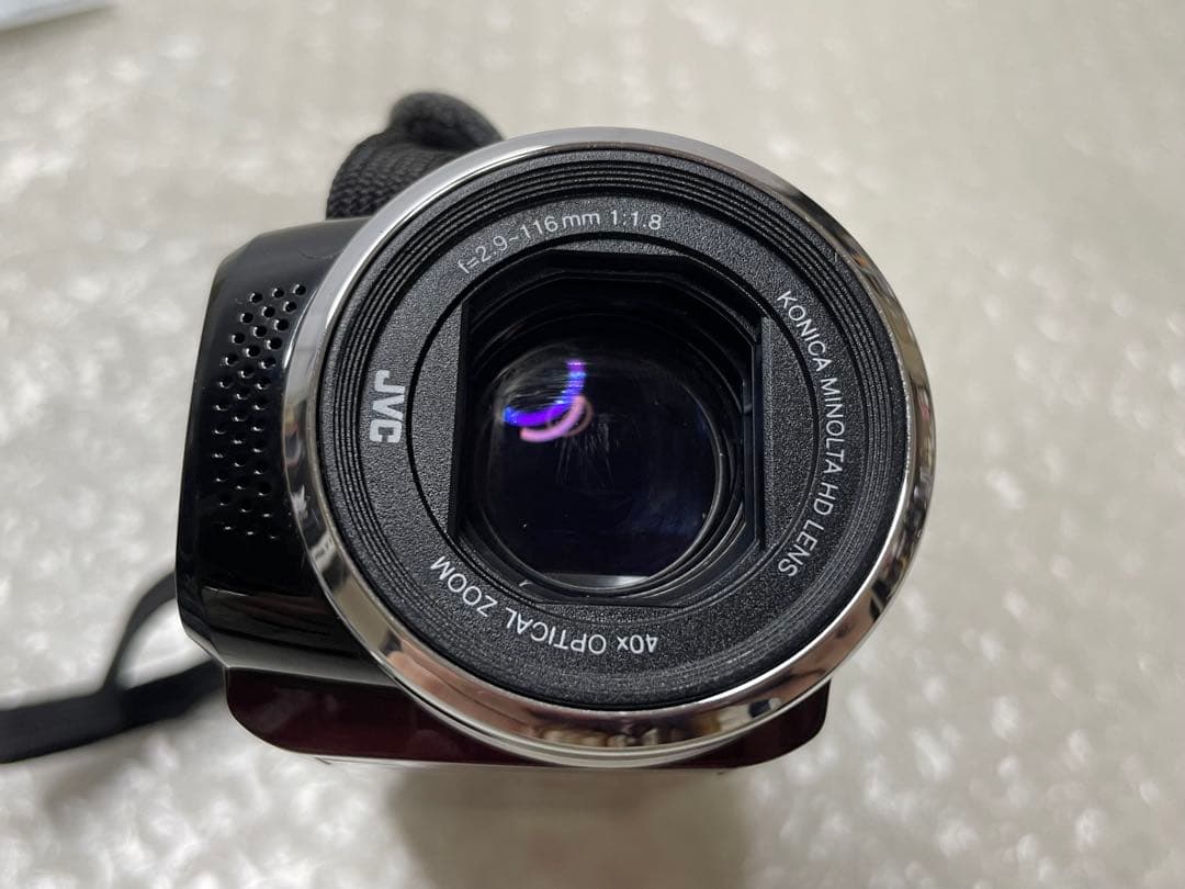 【動作確認済】JVC Everio GZ-E180本体 SD16GB 付属品多数