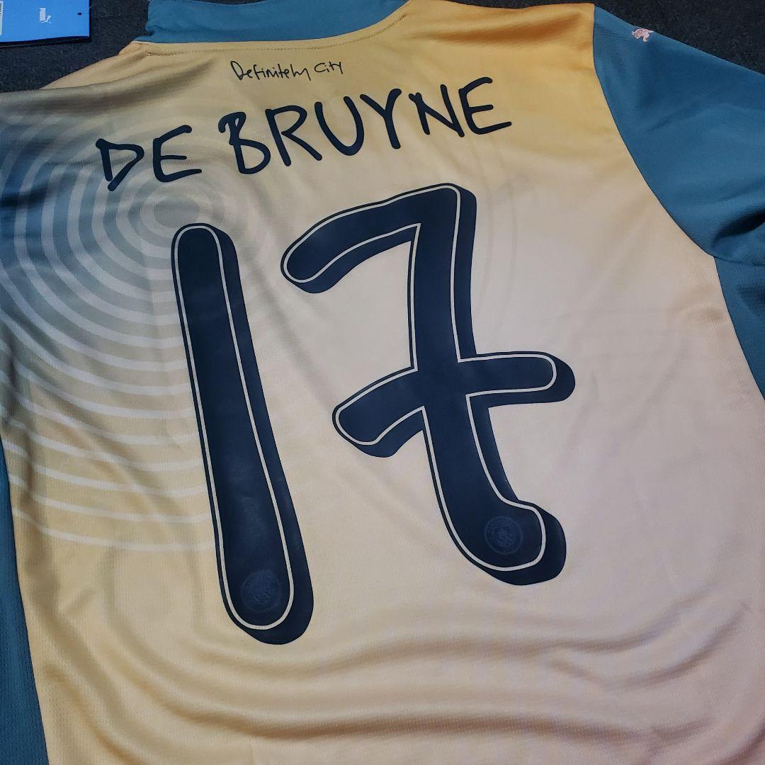 新品正規品　マンチェスター・シティ デ・ブライネ　サッカーユニフォーム　M